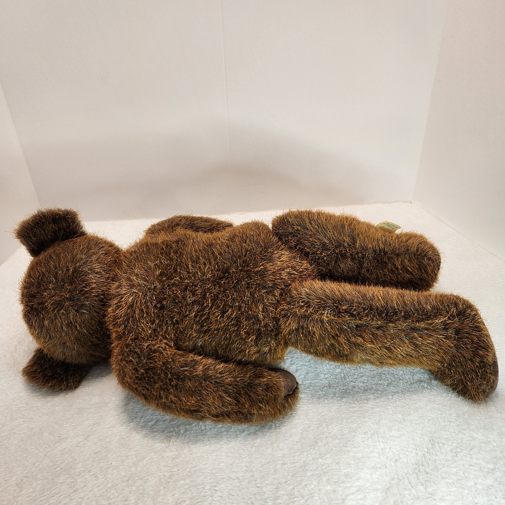 🩵Vintage Little Folk Brown Bear Made In England 1982 G. McBride Tiverton, Devon - Picture 5 of 11